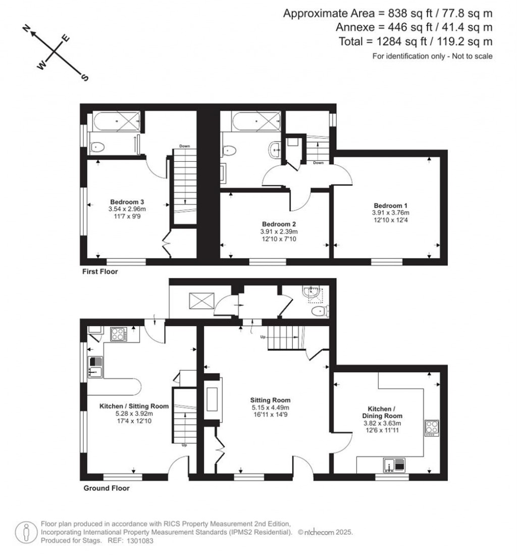 Floorplans For Croyde, Braunton