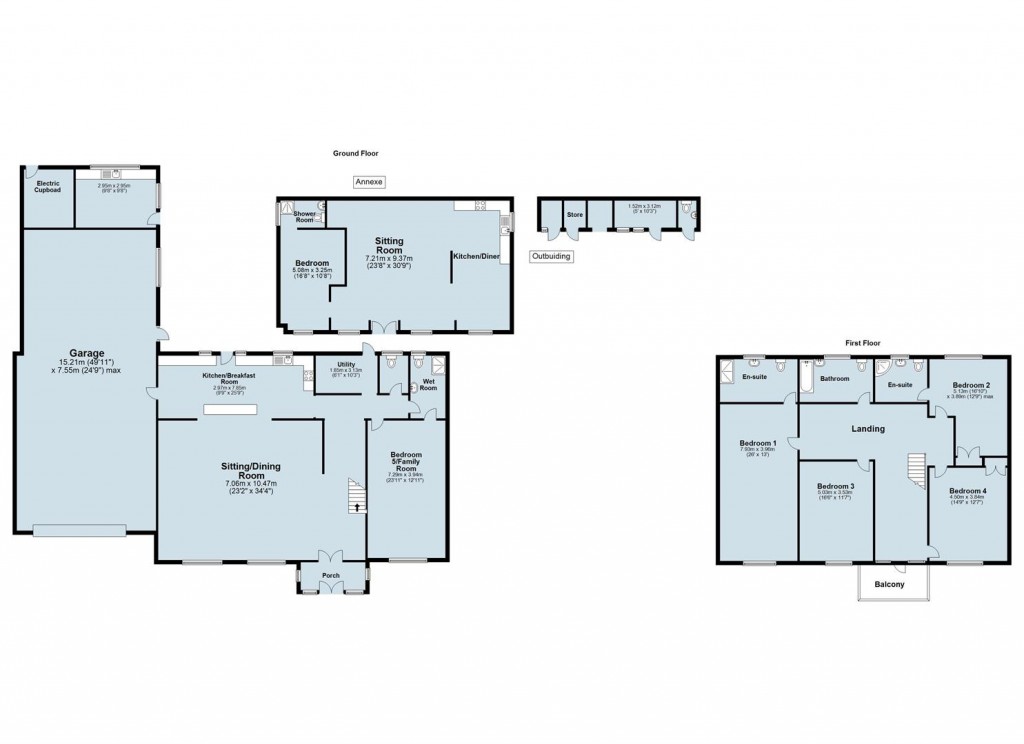 Floorplans For Badby Lane, Staverton, NN11