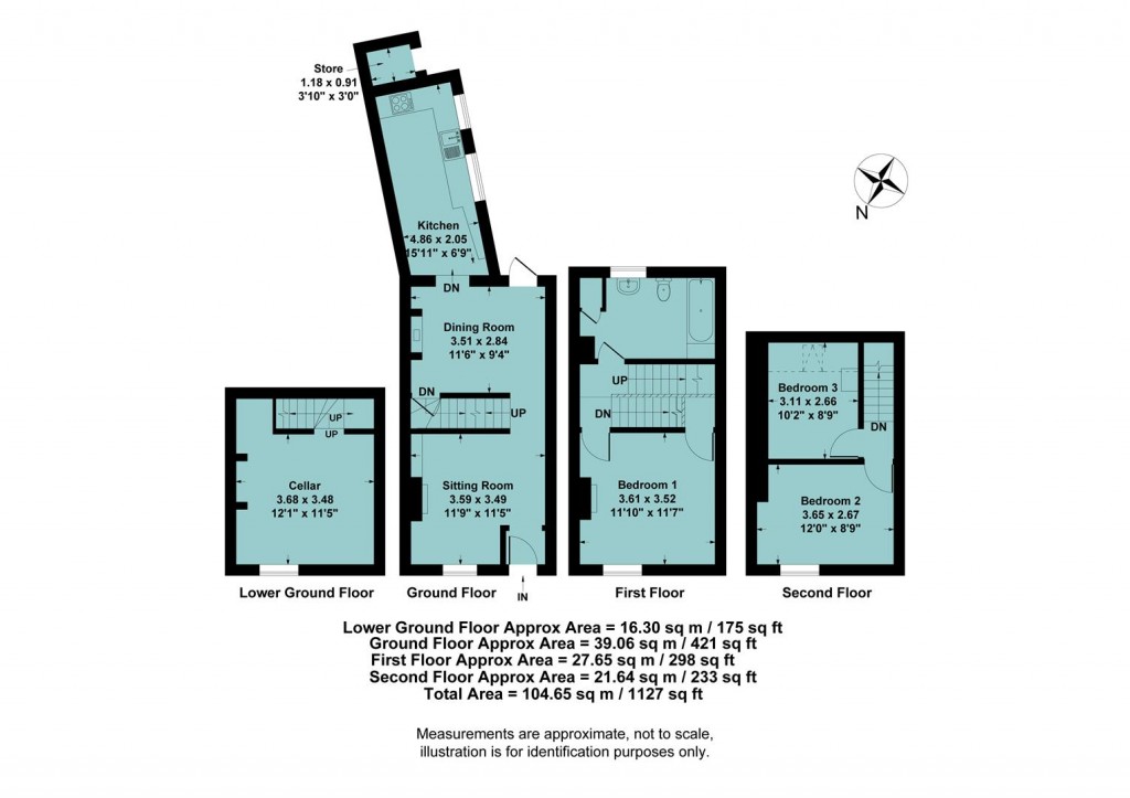 Floorplans For Crouch Street, Banbury