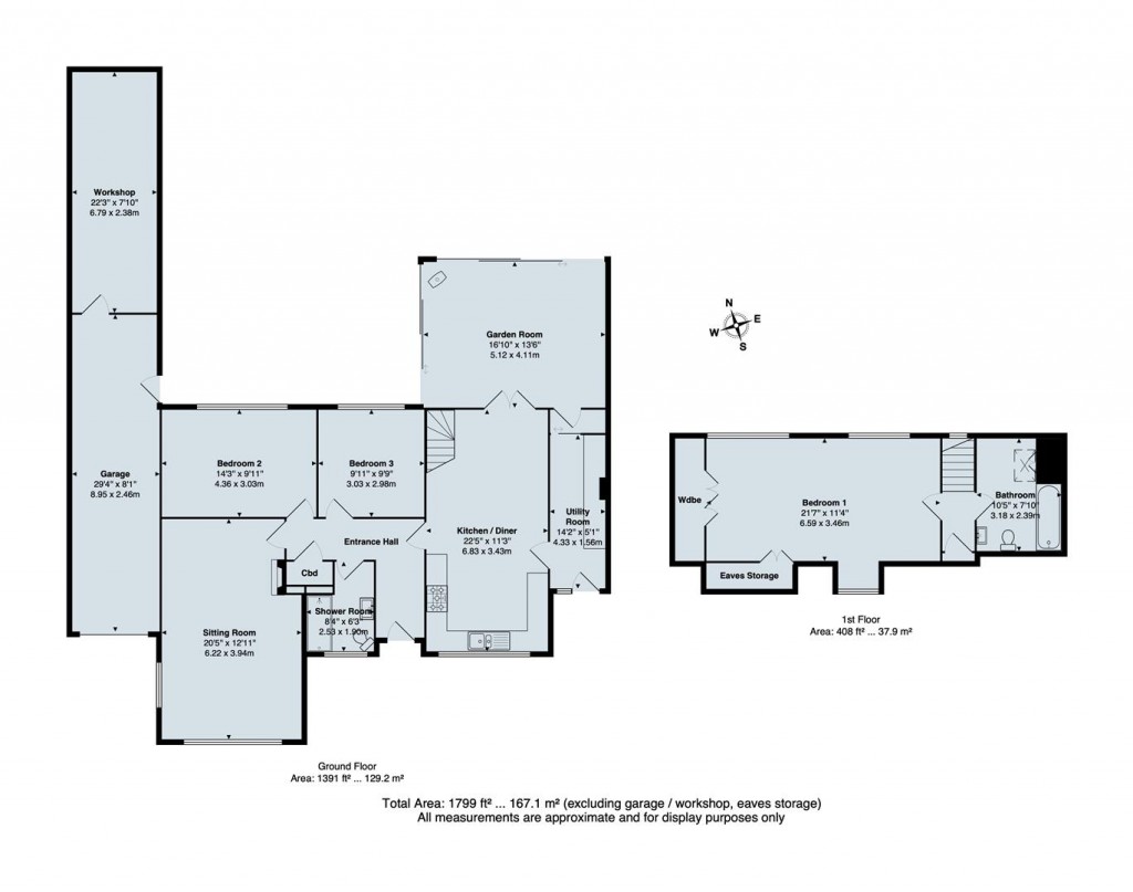 Floorplans For Green End Road, Fillongley, CV7