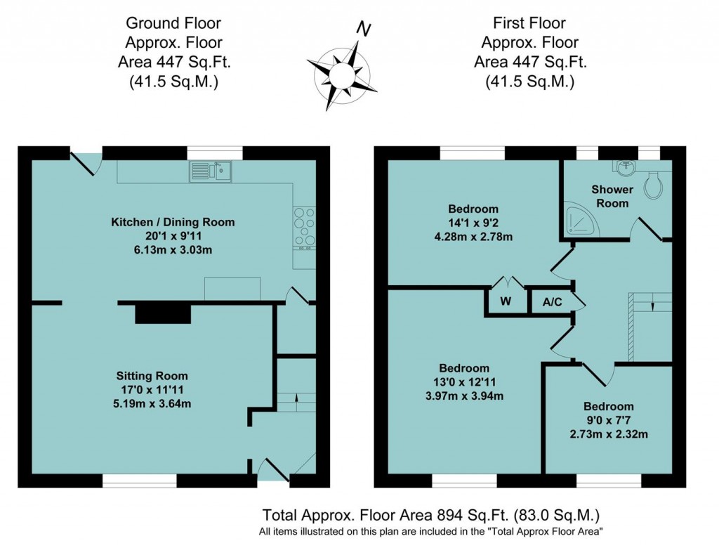Floorplans For Prescott Avenue, Banbury