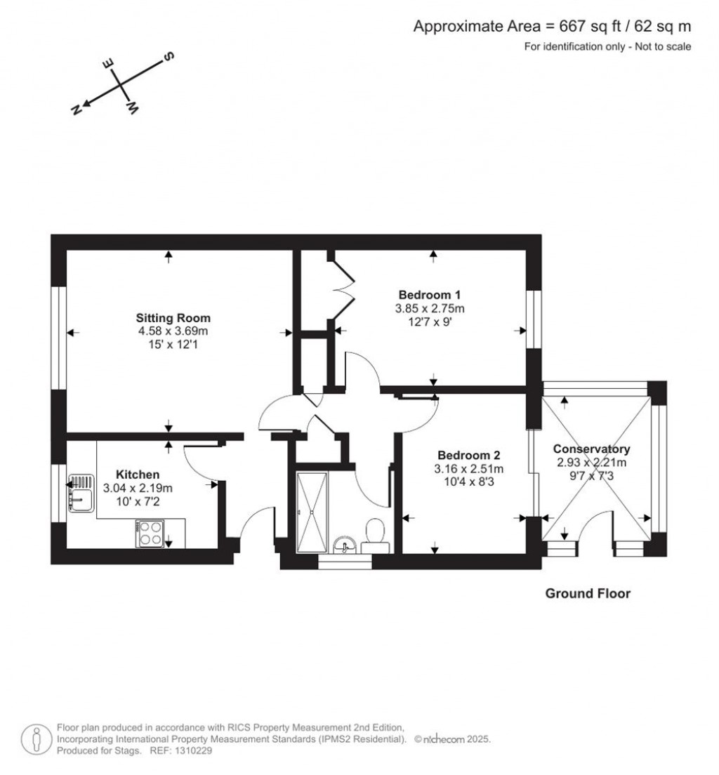 Floorplans For Gillards, Bishops Hull, Taunton
