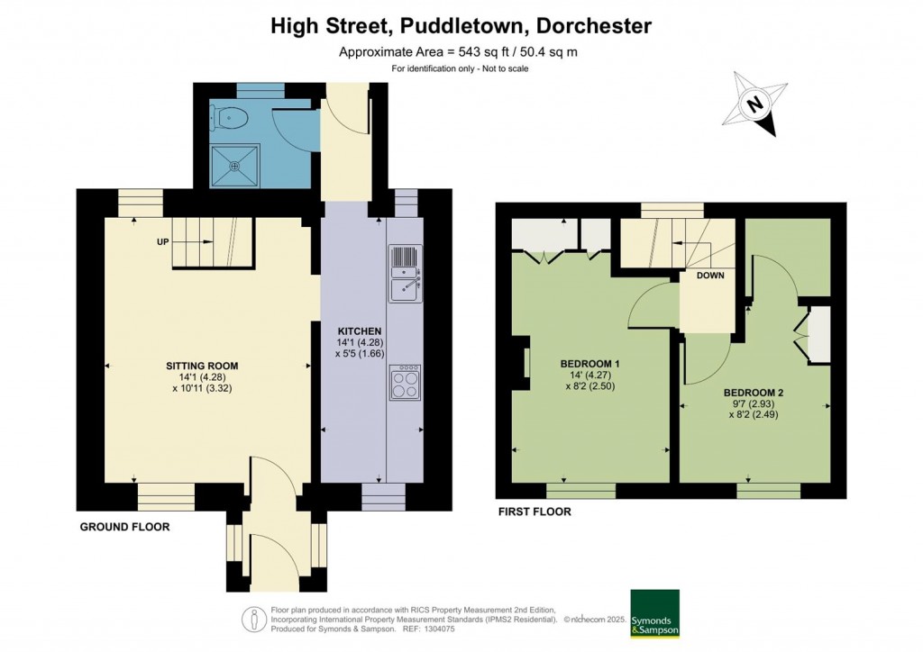 Floorplans For High Street, Puddletown