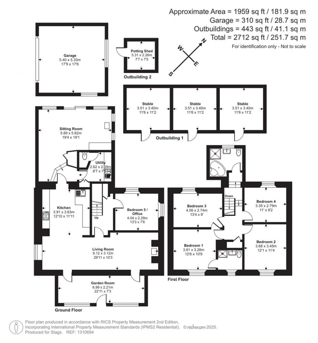 Floorplans For Stithians, Truro