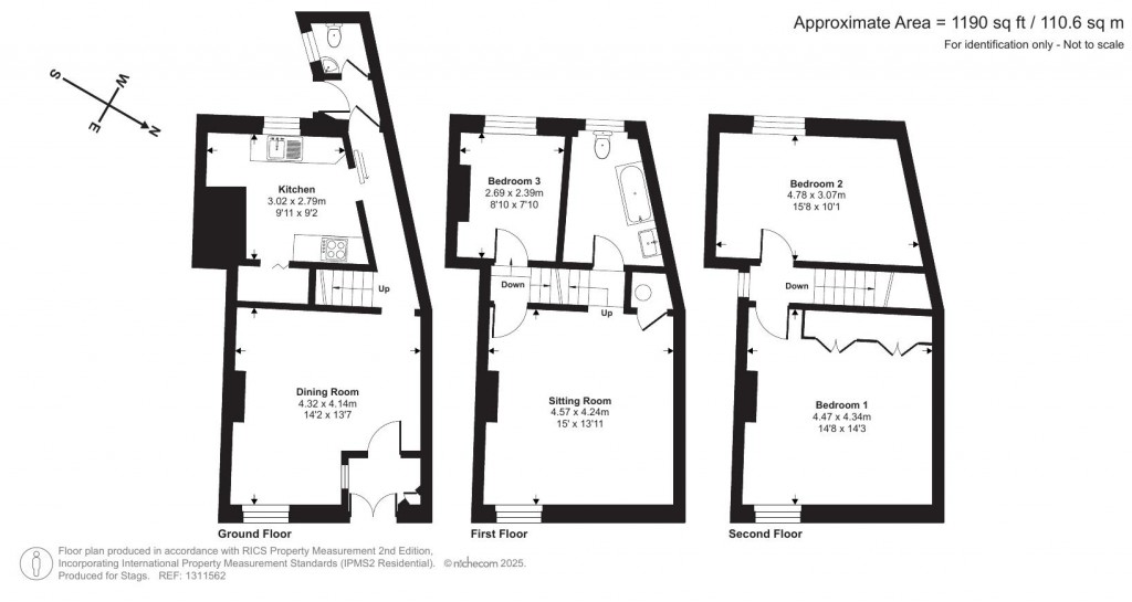 Floorplans For Church Street, Beaminster