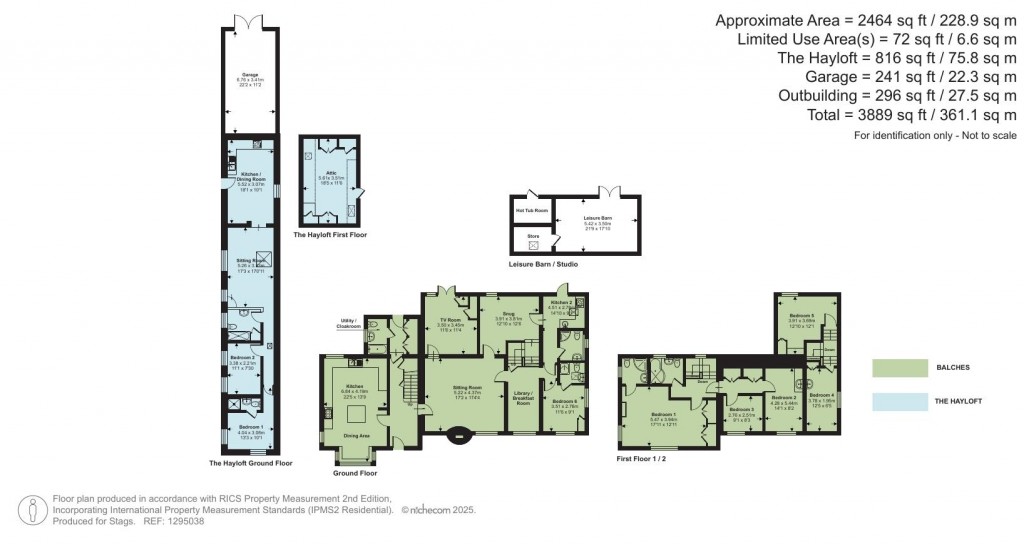 Floorplans For Newton Tracey, Barnstaple