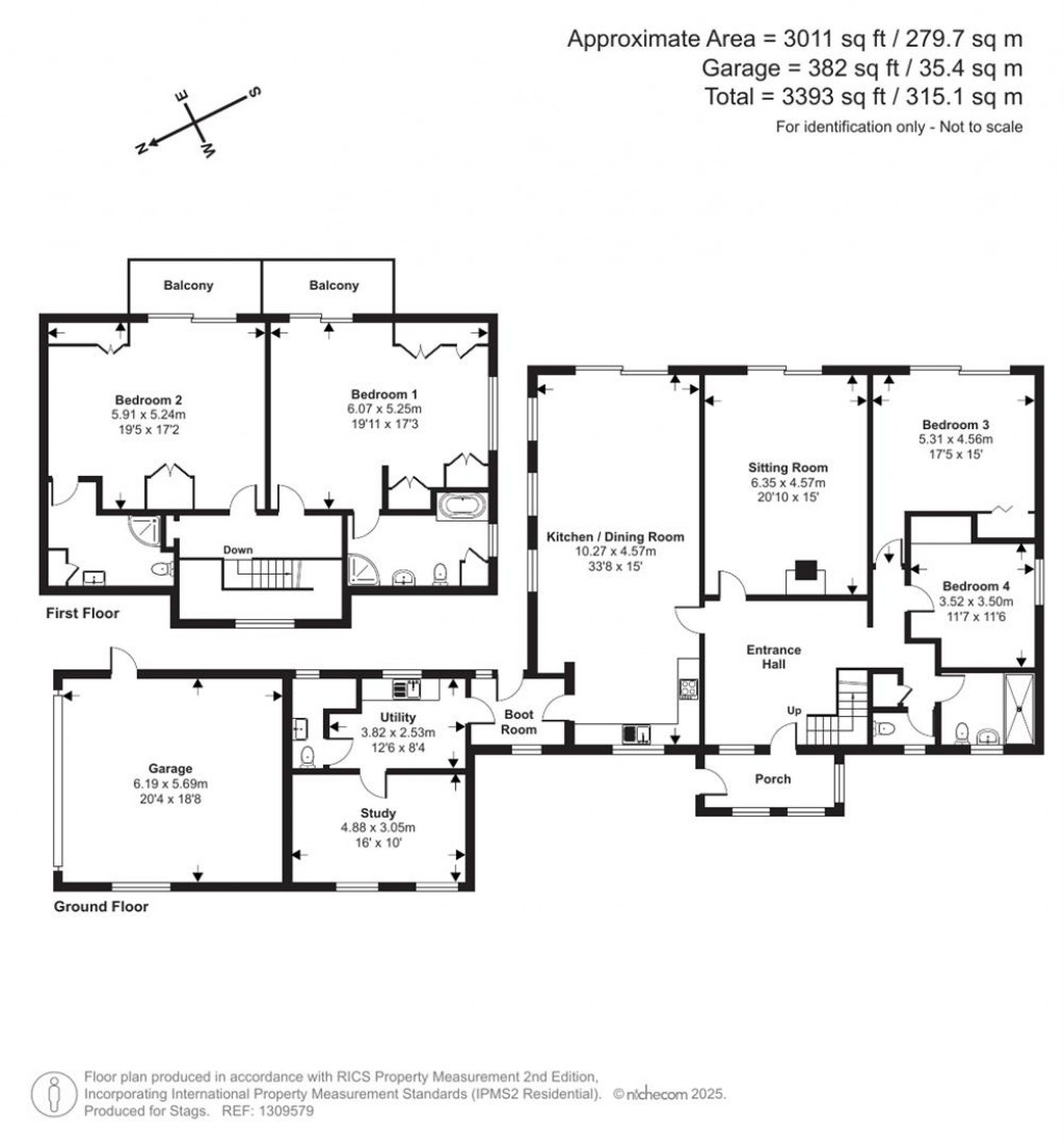 Floorplans For Shipton Road, Bridport