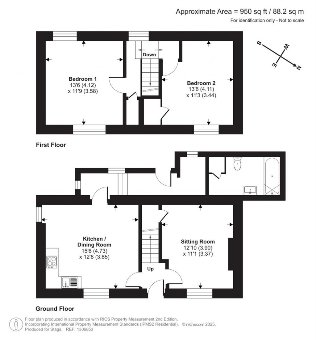 Floorplans For Fore Street, Newlyn, Penzance