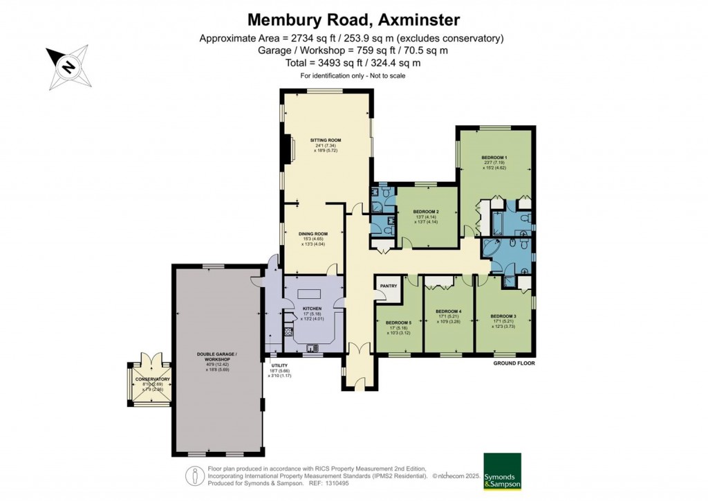 Floorplans For Membury Road, Axminster