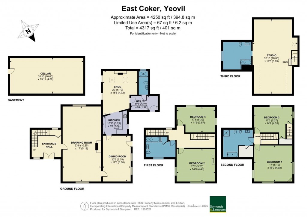 Floorplans For East Coker, Yeovil