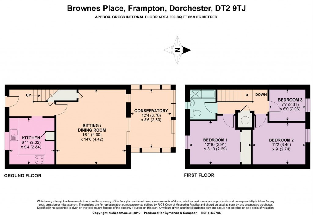 Floorplans For Frampton, Dorchester