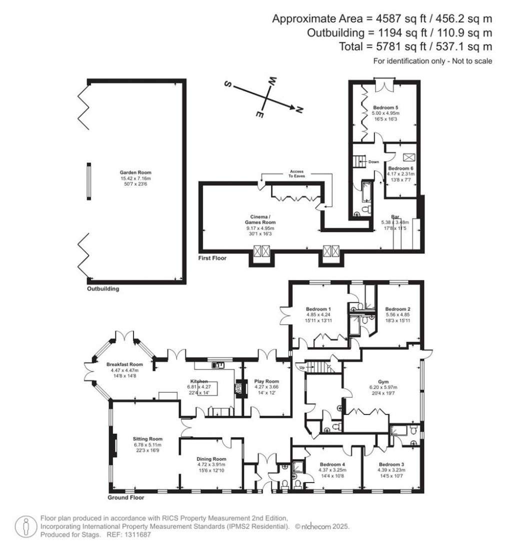 Floorplans For Exeter Road, Ottery St. Mary