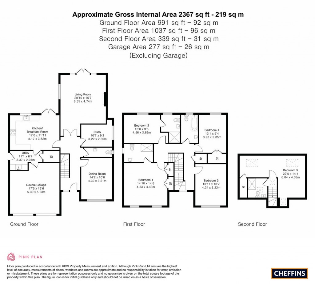 Floorplans For The Hectare, Great Shelford