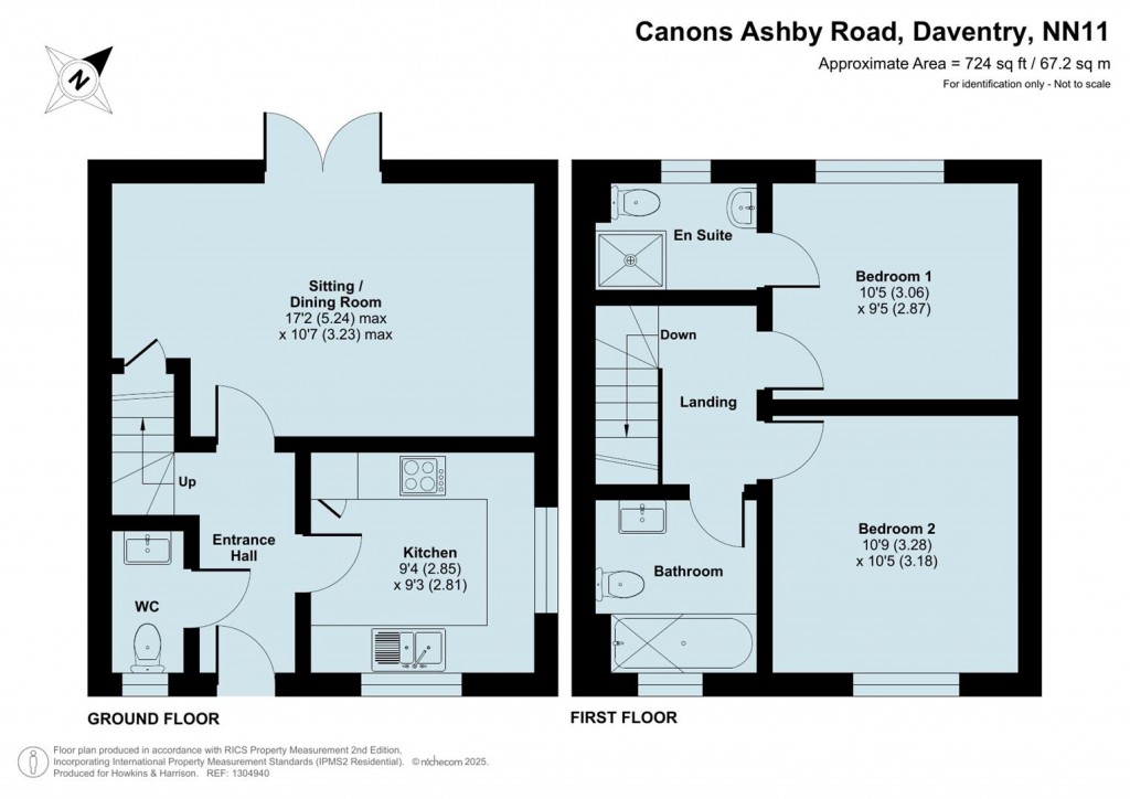 Floorplans For Canons Ashby Road, Moreton Pinkney, NN11