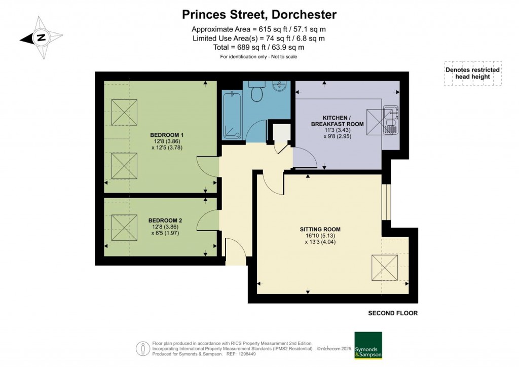 Floorplans For Princes Street, Dorchester