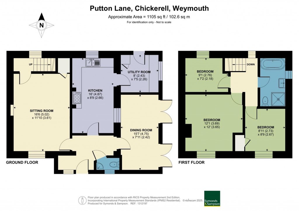 Floorplans For Putton Lane, Chickerell