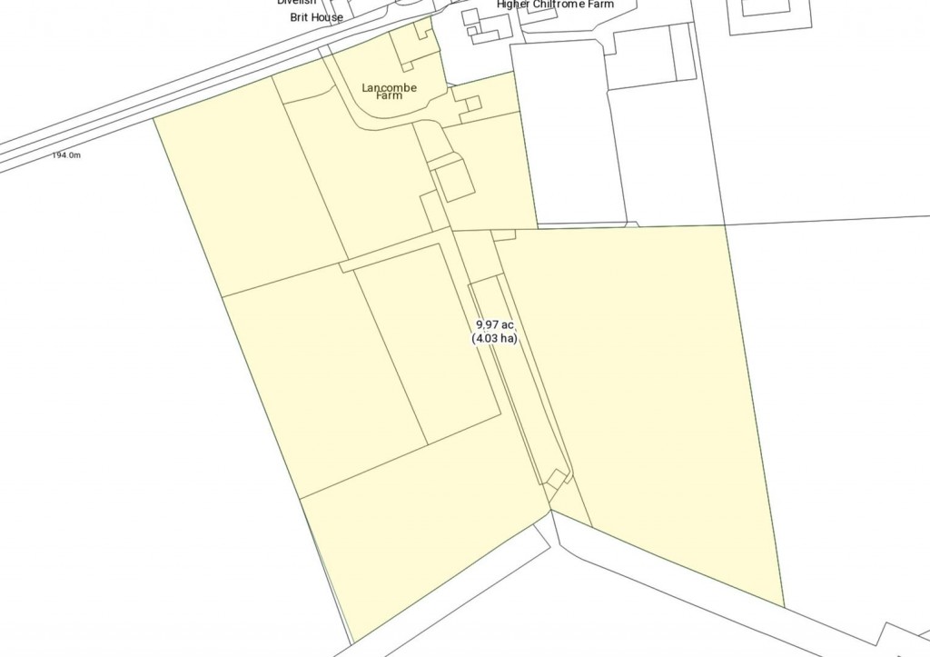 Floorplans For Higher Chilfrome, Dorchester