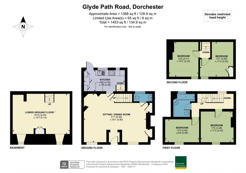 Floorplans For Glyde Path Road, Dorchester