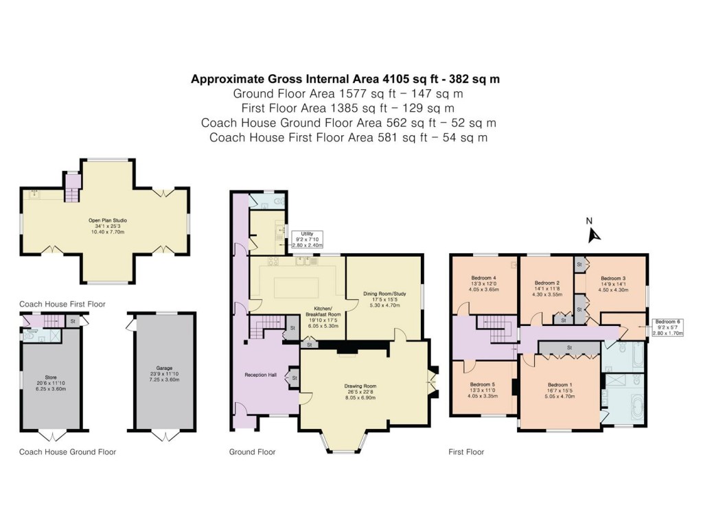 Floorplans For Greys Green, Henley-on-Thames