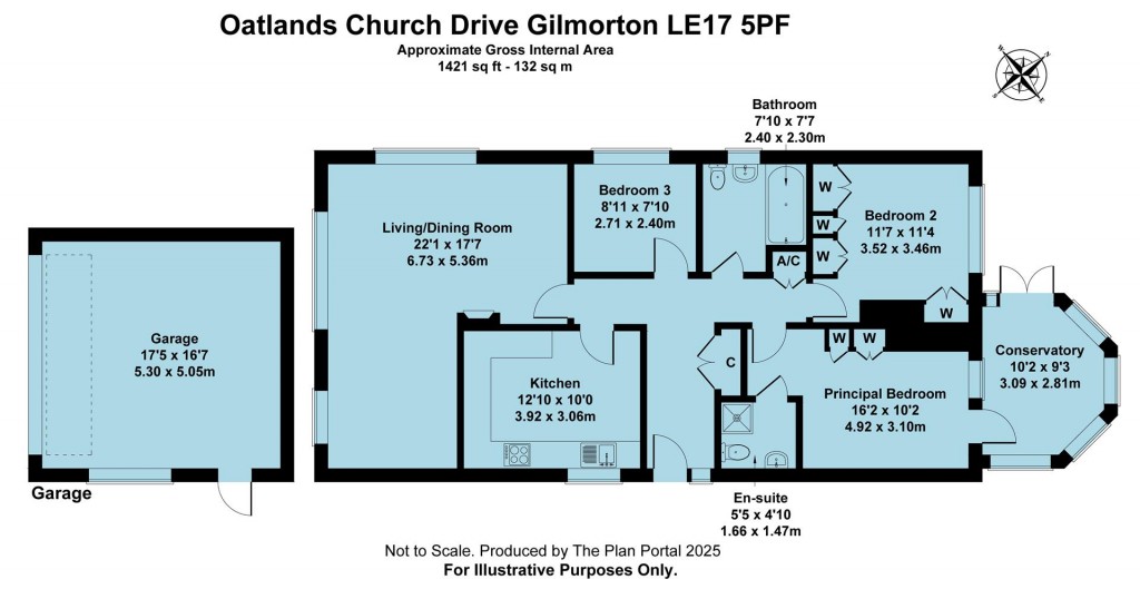 Floorplans For Church Drive, Gilmorton, Lutterworth, LE17
