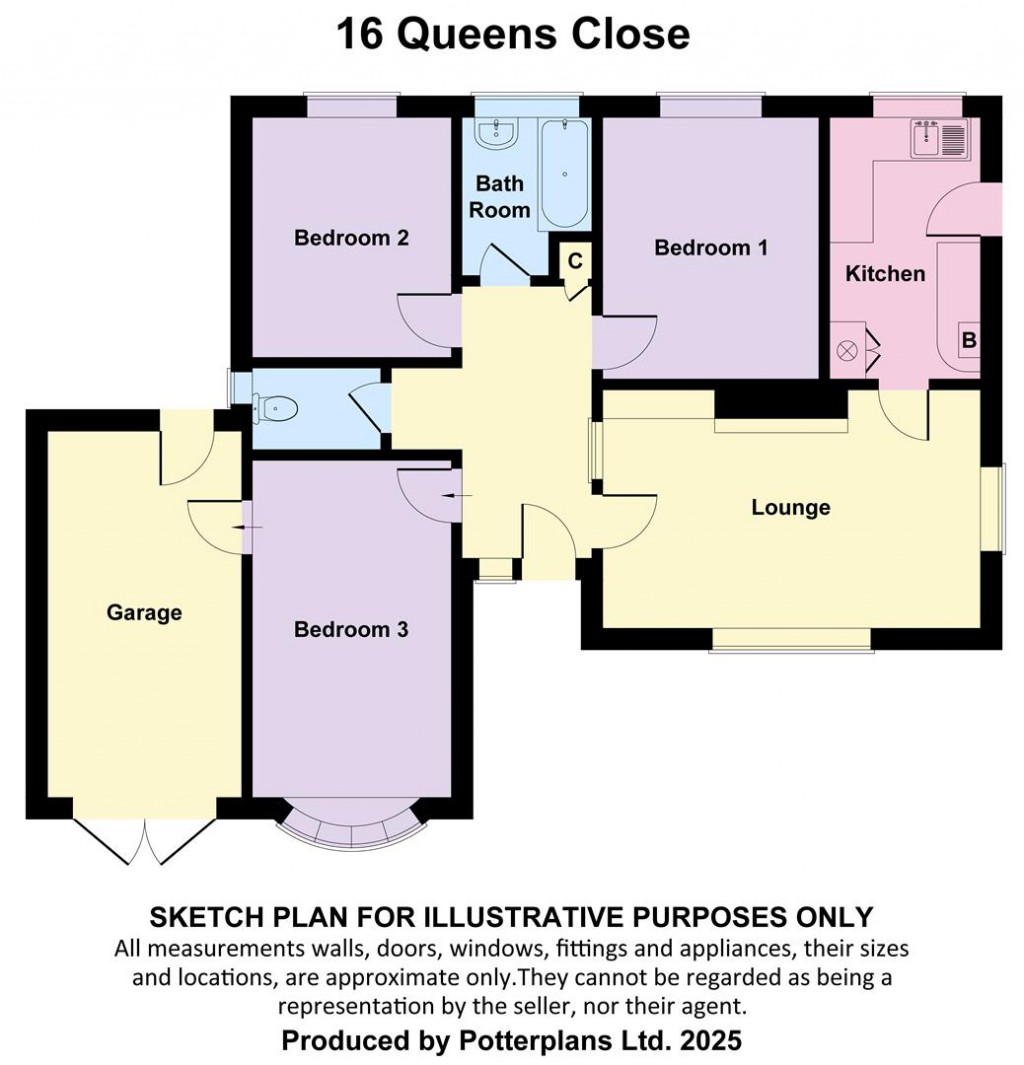 Floorplans For Freshwater, Isle of Wight
