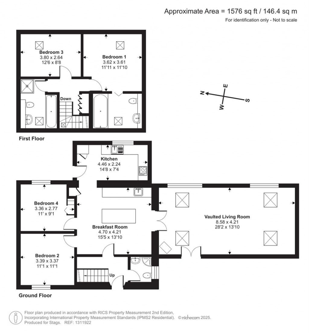 Floorplans For Halvasso, Penryn