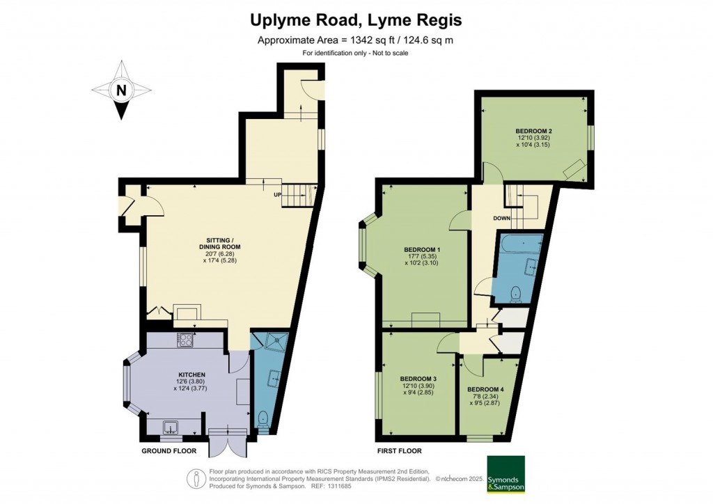Floorplans For Uplyme Road, Lyme Regis