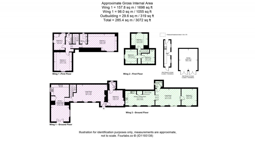 Floorplans For Chelfham, Barnstaple