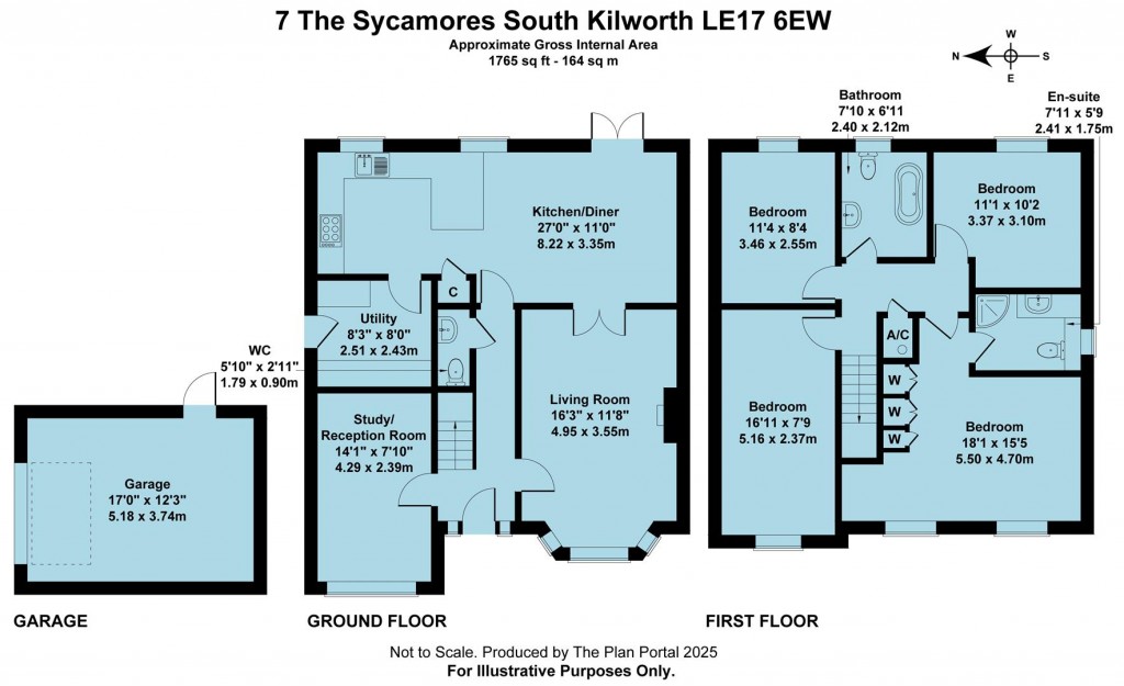 Floorplans For The Sycamores, South Kilworth, LE17