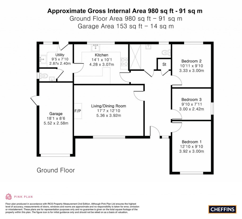 Floorplans For Lambs Lane, Cottenham