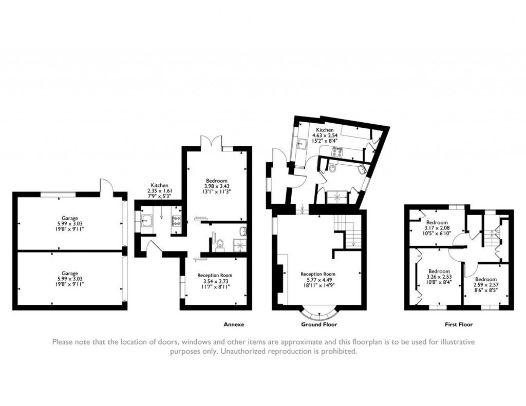 Floorplans For The Nook, Whissendine, Rutland