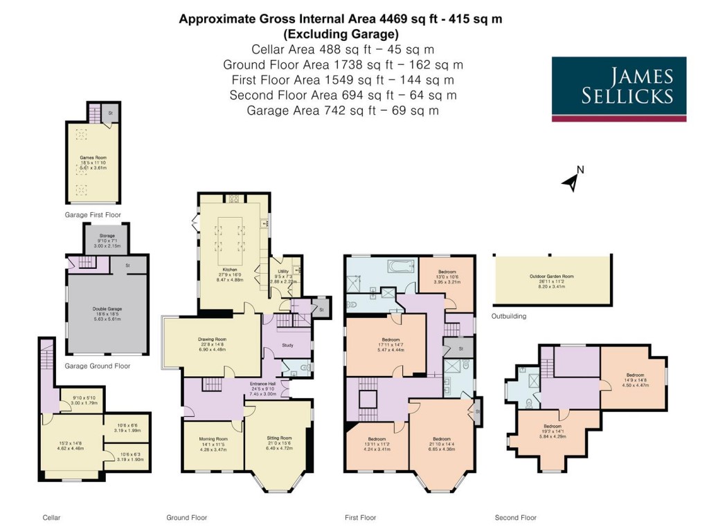 Floorplans For Ratcliffe Road, Stoneygate, Leicester
