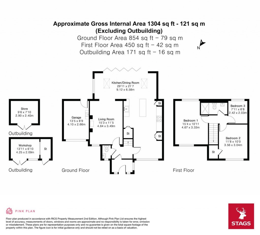 Floorplans For Heathfield, Newton Abbot