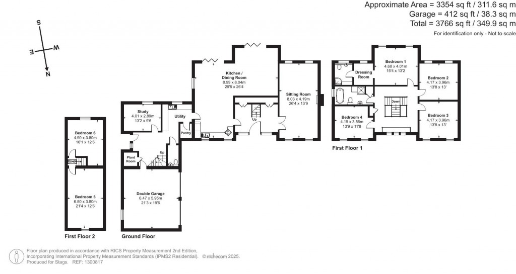 Floorplans For Black Dog, Crediton