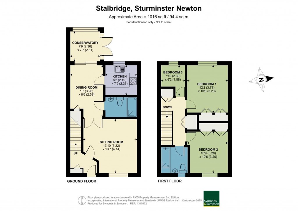 Floorplans For Stapleford Court, Stalbridge, Sturminster Newton