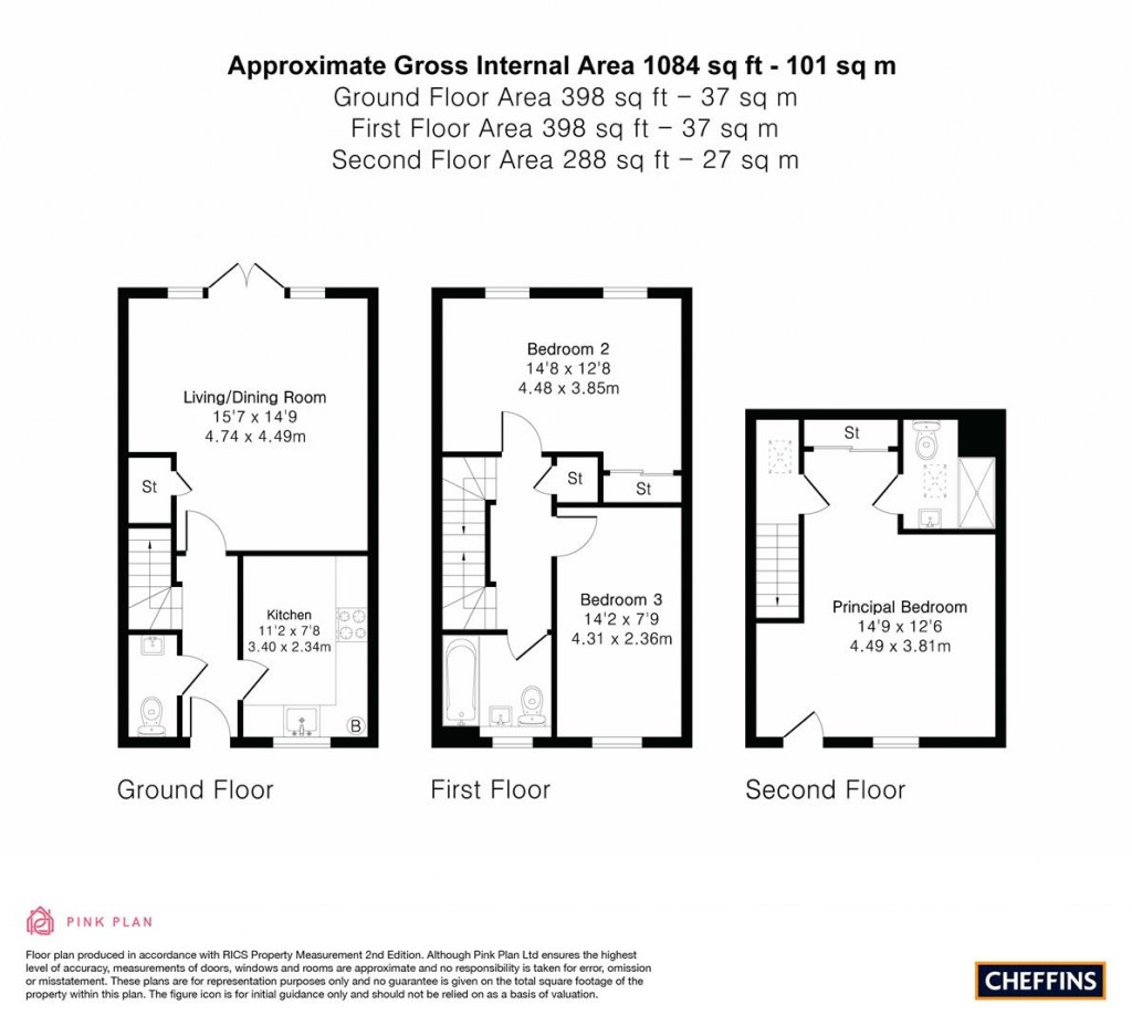 Floorplans For Spearmint Way, Red Lodge