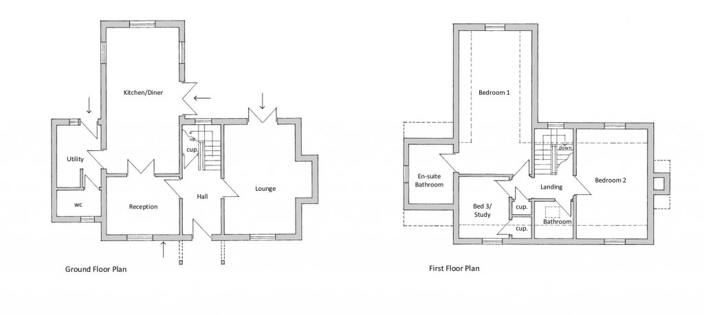 Floorplans For Cowes, Isle of Wight