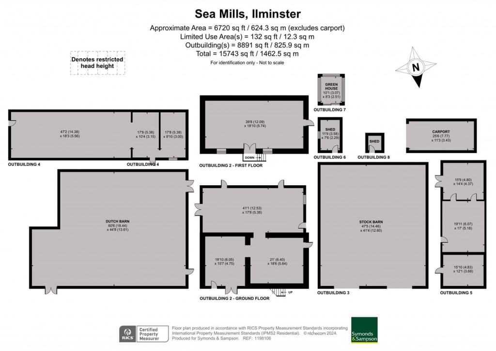 Floorplans For Sea, Ilminster TA19 0SF