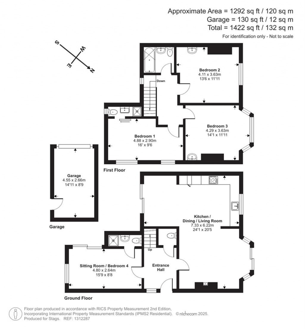 Floorplans For Blanchminster Road, Bude