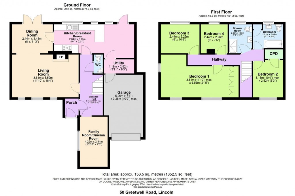 Floorplans For Greetwell Road, Lincoln