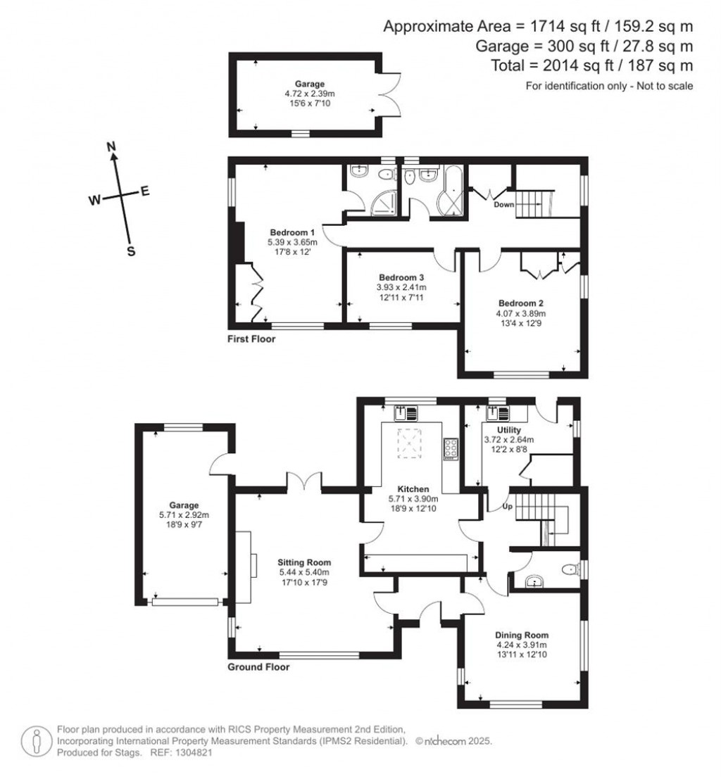 Floorplans For Church Lane, Norton Sub Hamdon, Stoke-Sub-Hamdon