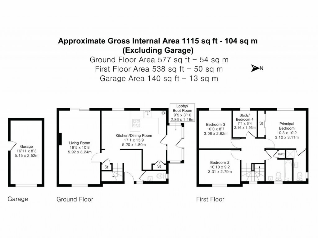 Floorplans For Victoria Road, Haverhill