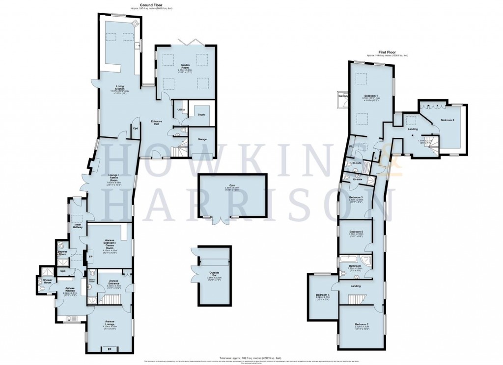 Floorplans For Botts Lane, Appleby Magna, DE12