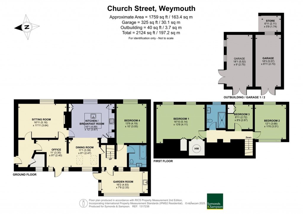 Floorplans For Church Street, Weymouth