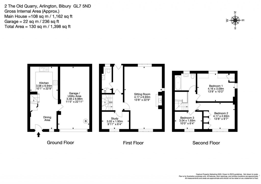 Floorplans For Arlington, Bibury