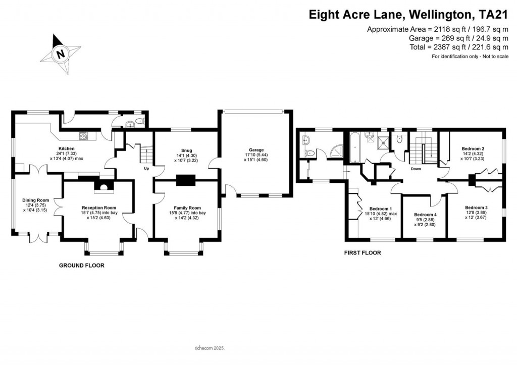 Floorplans For Eight Acre Lane, Wellington