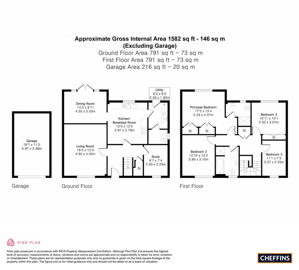 Floorplans For Glebe Field, Willingham, Cambridge