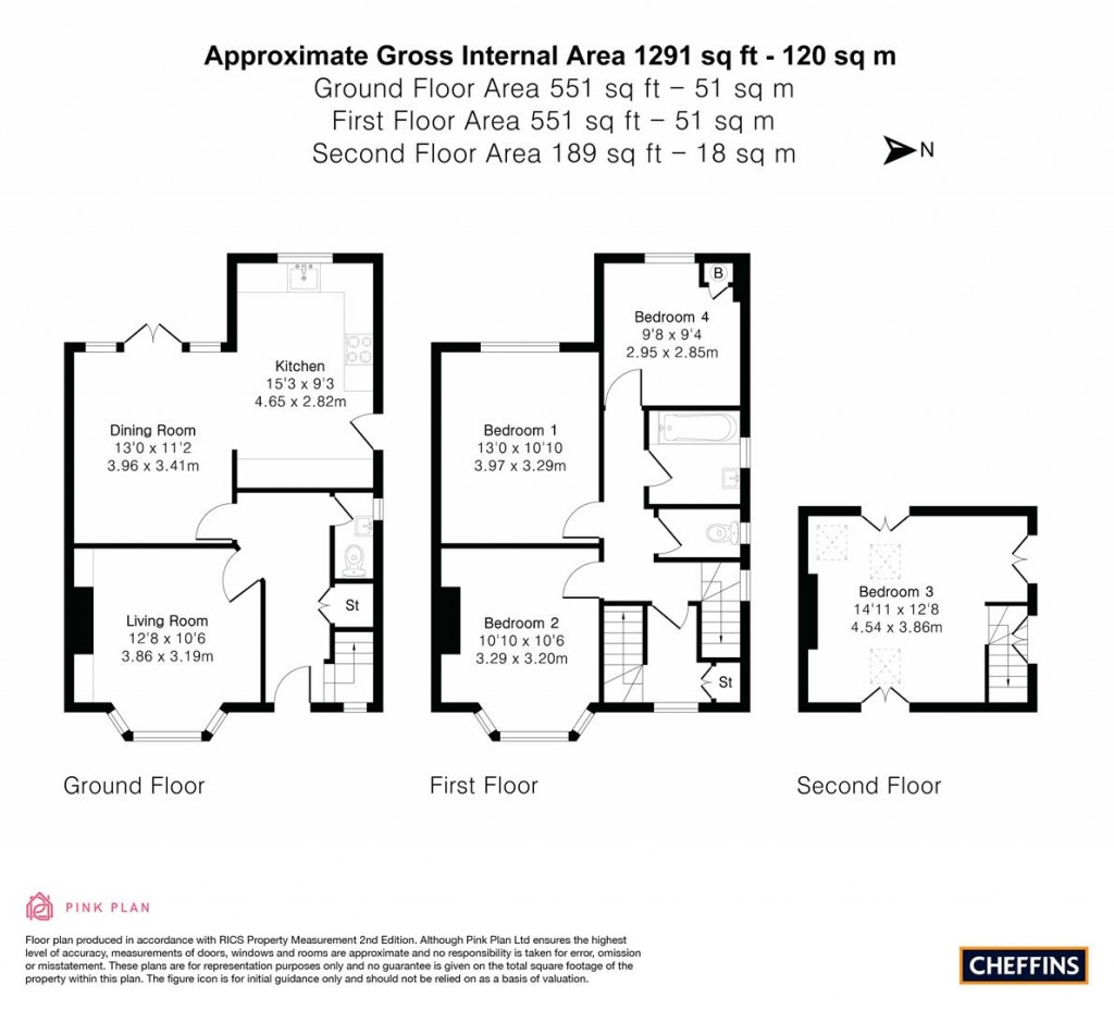Floorplans For Rock Road, Cambridge