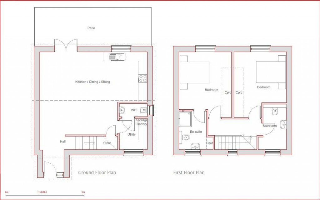 Floorplans For Dartington, Totnes