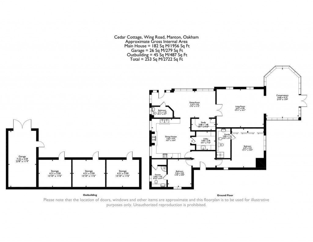 Floorplans For Wing Road, Manton, Rutland